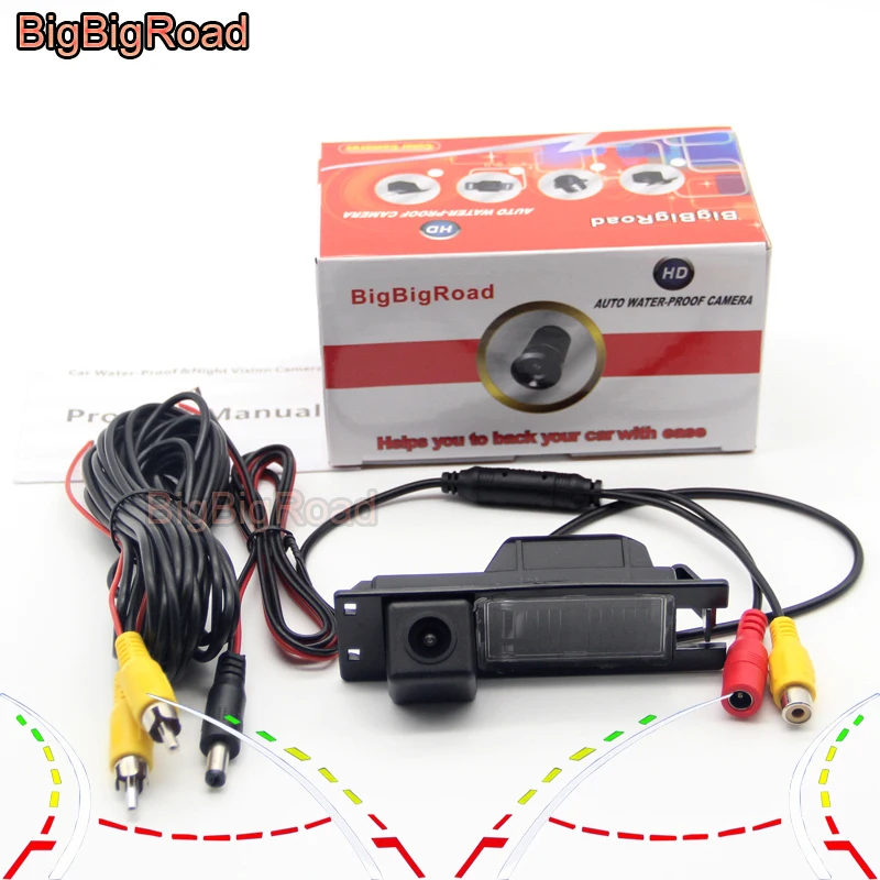 BigBigRoad Автомобильный HD ПЗС камера заднего вида для Fiat Grande Buick Regal Opel Astra H J Corsa Meriva