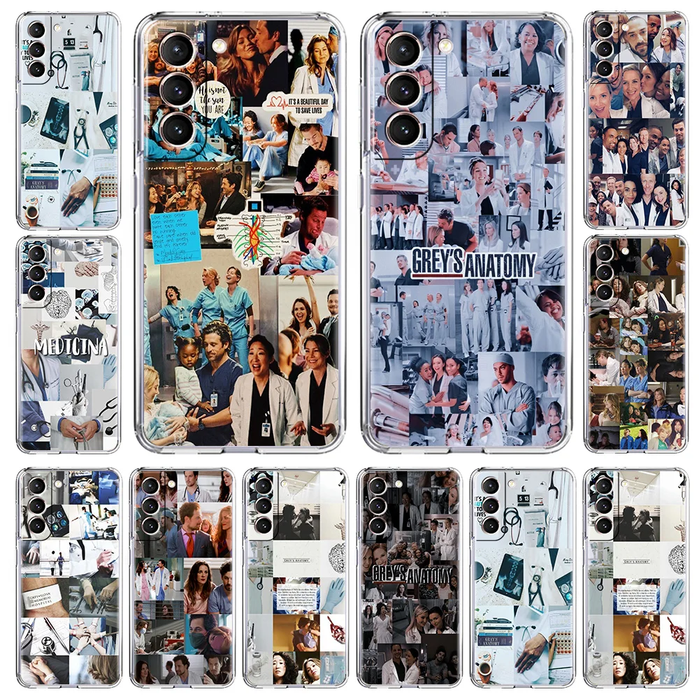 

Greys Anatomy Gift Phone Case For Samsung Galaxy S20 FE S21 Plus S10 S10E Note 20 Ultra 10 Lite M31 Shell Silicone Clear Cover