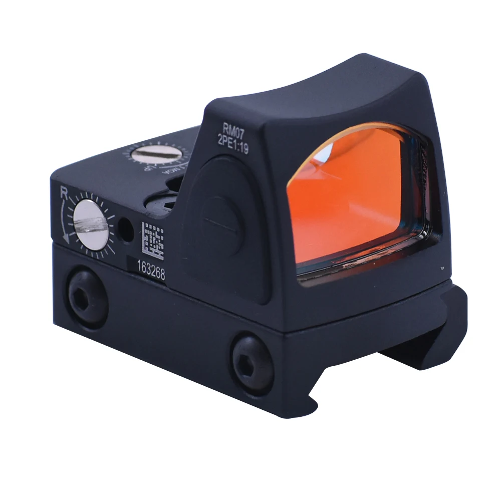 RMR Red Dot Sight Glock база мини Регулируемый светодиодный для Weaver Rail страйкбол Охотничья