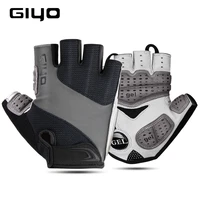 giyo bicycle gloves half finger outdoor sports gloves for men women gel pad breathable mtb road racing riding cycling gloves dh