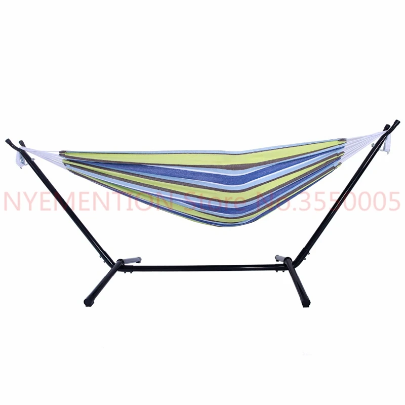 Гамака уличная портативная из полиэстера с подставкой Прямая поставка 1 шт.|Гамаки| |