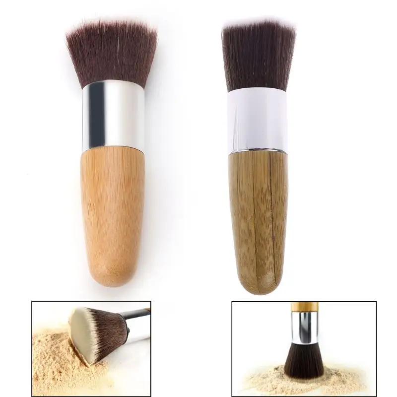 1 шт. Профессиональная Косметика Кабуки Макияж для лица Румяна основы пудры