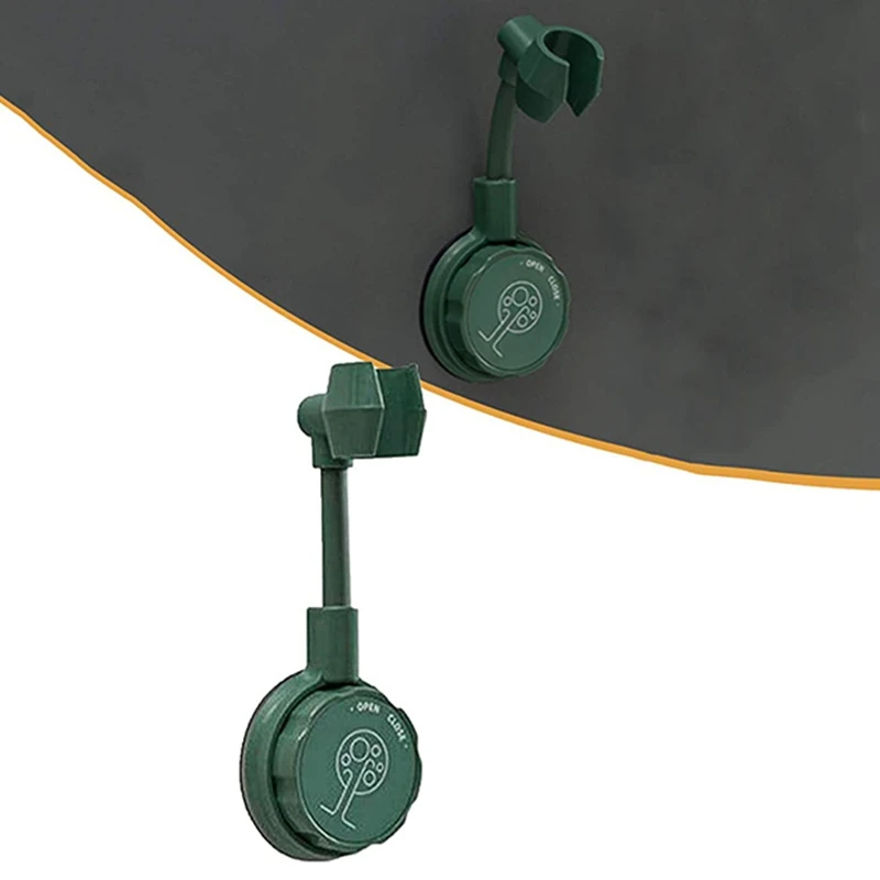 

2Pcs Multifunctional Universal Adjustable Shower Bracket Bathroom Sticky Shower Nozzle Household Punch-Free