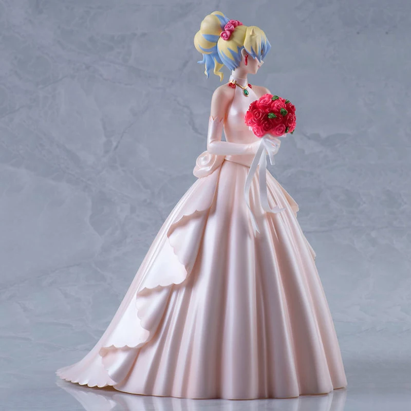 

Anime Maiking Break-Through Gurren-Lagann Figure Myethos Nia Teppelin Wedding Anime PVC Action Figure Model Toy 23cm