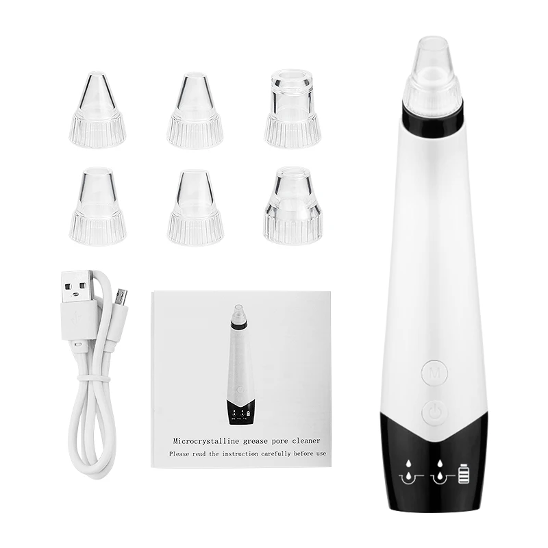 

Electric Pore Cleaner Blackhead Remover Vacuum Nose Face Deep Cleansing Skin Care Machine Beauty Tool