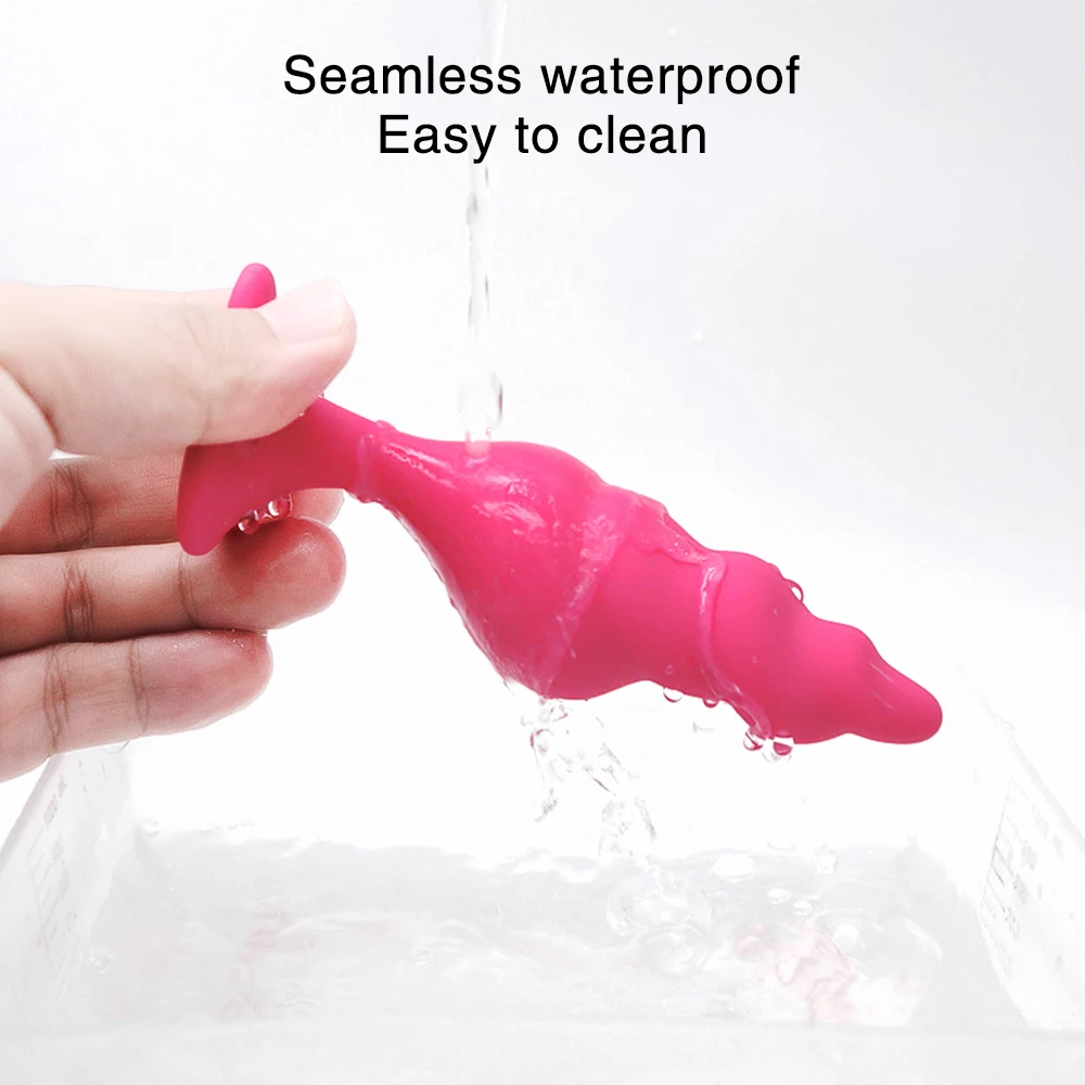 Promotion Anal Plug Silicone Thread Anus G Spot Stimulate Massage Vibrator Adult Sex Toys For Women Men Erotic | Красота и здоровье