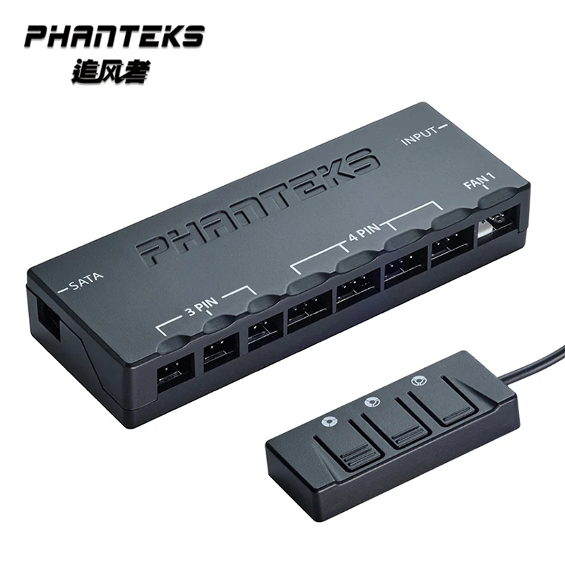 PHANTEKS хаб PWM 3PIN/4PIN контроль скорости вентилятора поддержка материнской платы и