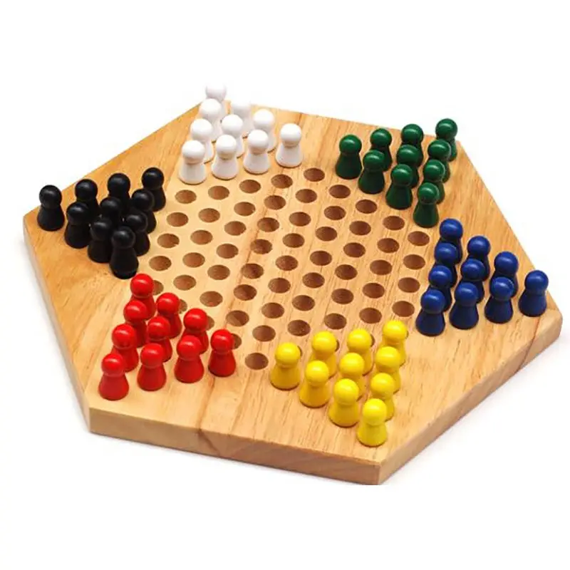 Детский игровой набор деревянная образовательная доска классические настольные