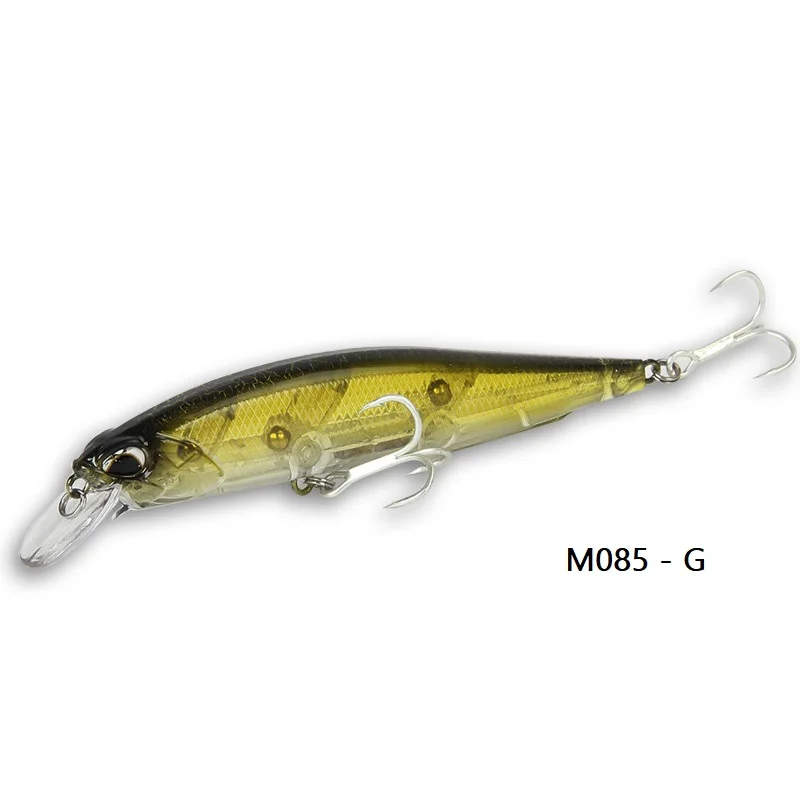 M085 - G Новые 14g 10 мм Minnow приманки для ловли рыбы; много цветов; Зимние Высокое качество плавающая качели плавающая приманка рыболовные снасти воблер pesca подледной рыбалки - Цвет: M085 - G