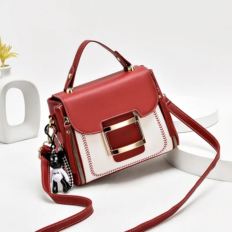 

New Woman Shoulder Bag Fashionable Simple Chain Messenger Bag High Quality Luxury Designer Handbag 2021 New Female Underarm Bag