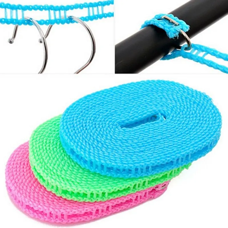 1 шт. длина 3 м/5 м прочные нейлоновые вешалки для одежды с регулируемой прочностью