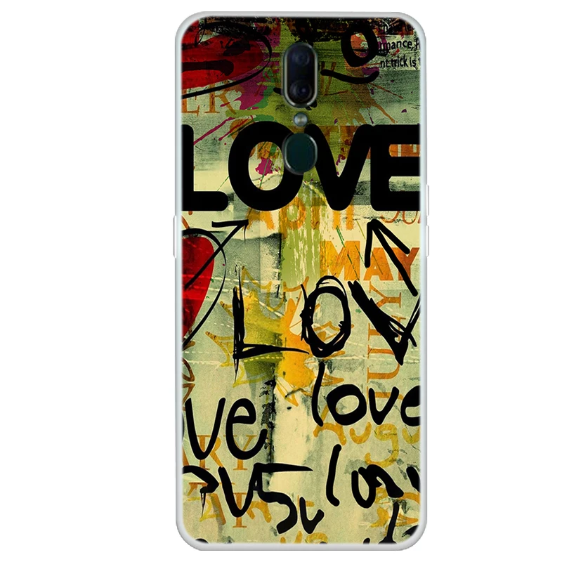 Ultra Slim Cartoon Cat Love Tiger Soft Silicone Phone Case For OPPO F3 F5 F7 F11 Pro A79 A71 A5 A3S A83 A7 2018 A9 2019 Fundas |