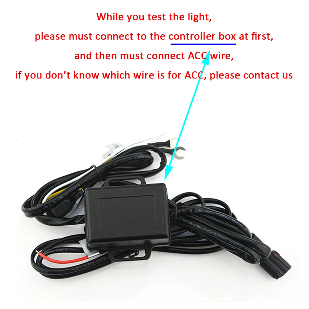 ECAHAYAKU автомобильные аксессуары из АБС пластика 12V светодиодные дневные ходовые