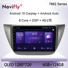 NaviFly 7862 Android все в одном автомобиль интеллектуальная система GPS радио мультимедиа видео плеер для Mitsubishi Lancer 9 CS 2000 - 2010