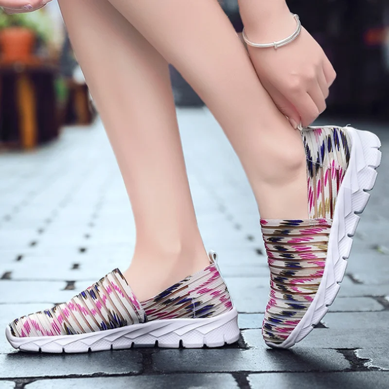 

Spring Autumn Women Shoes 2021 Round Toe Zapatos Vulcanized Shoes Woman Comfortable Breathable Casual Sneakers Zapatos De Mujer