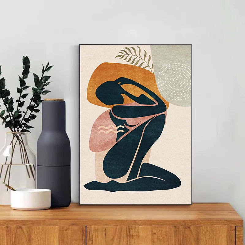 Ретро абстрактная фотография для декора комнаты |