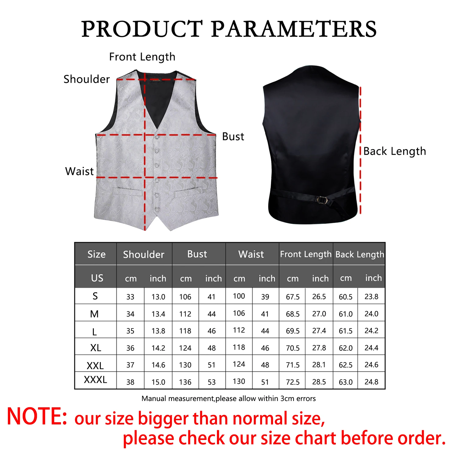 Мужской серебристый Шелковый костюм с пейсли жилет галстук бабочка комплект для