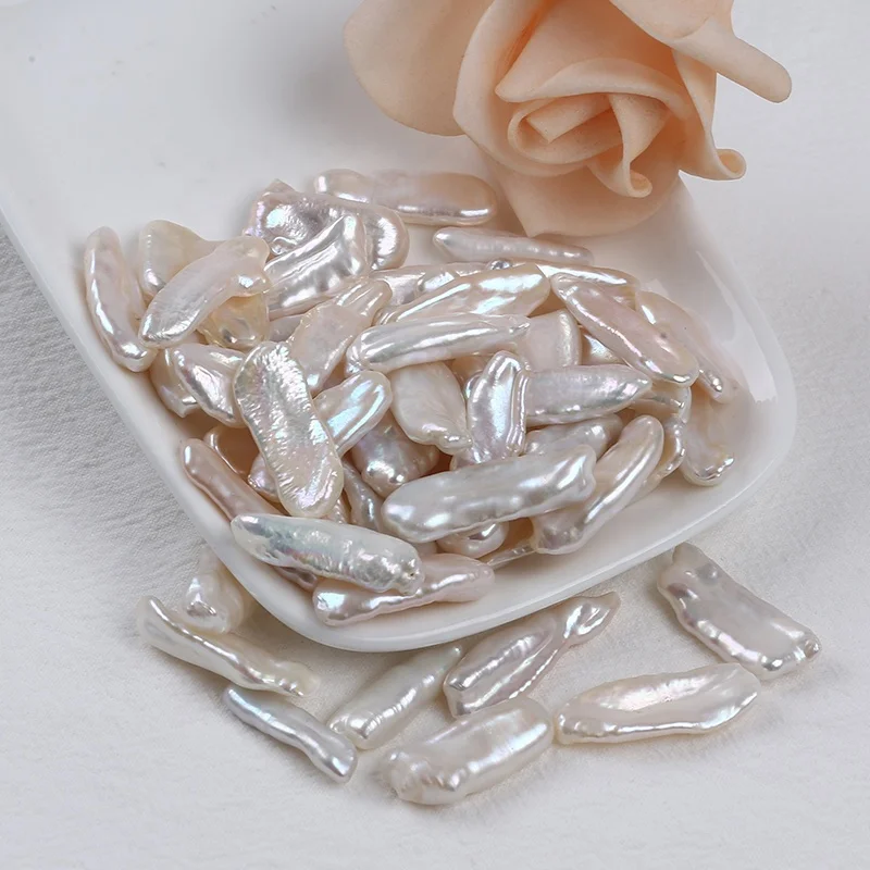 

Оптовая продажа, бусины Бива из натурального пресноводного жемчуга неправильной формы белого цвета 7-11 мм, бижутерия