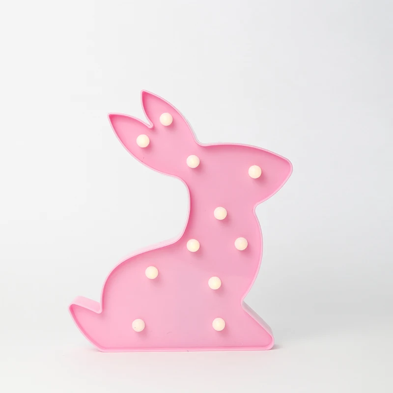 23 5 см в форме кролика пластиковая декоративная Батарейная комната шатер