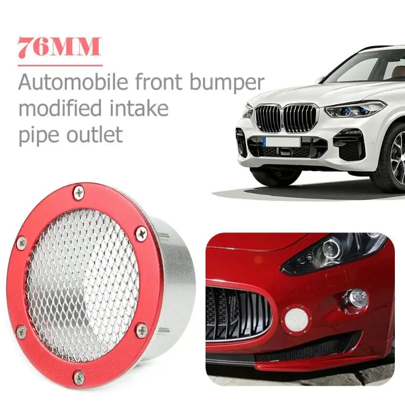 Металлический воздуховод решетка гоночный передний бампер вентиляционный вход