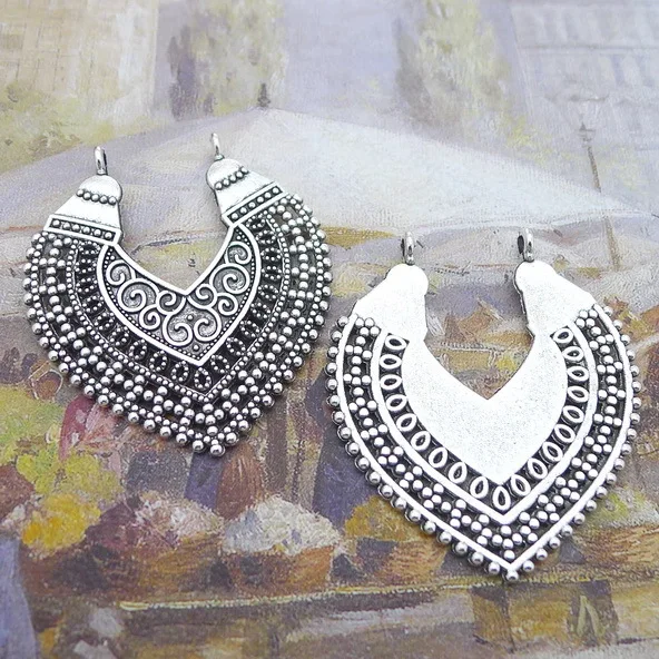 3 шт./лот 38*44 мм хорошо выглядит довольно кулон ожерелье с подвесками браслет