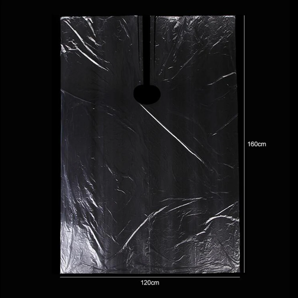 50 шт. одноразовые накидки для салона волос Водонепроницаемый Фартук платье