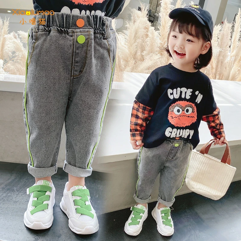 

Toddler girl denim baby girl jeans pants Jeans for girls children Pants for girls Children's clothing Children's jeans