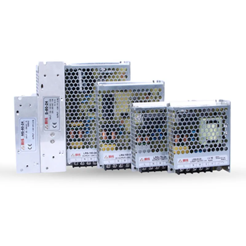 Импульсный источник питания серии MS S LRS, 50 Вт, 75 Вт, 100 Вт-12 В, 24 В, 220 об/мин, 5 В, высокомощный, Φ, 48 В постоянного тока, шаговый двигатель для ЧПУ