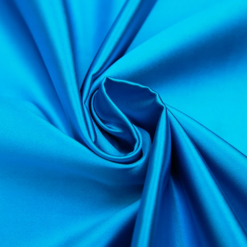 Sewing DIY Handwork Needlework and Upcycling Satin Imitation Silk Fabric: Solid Plain Material image 6