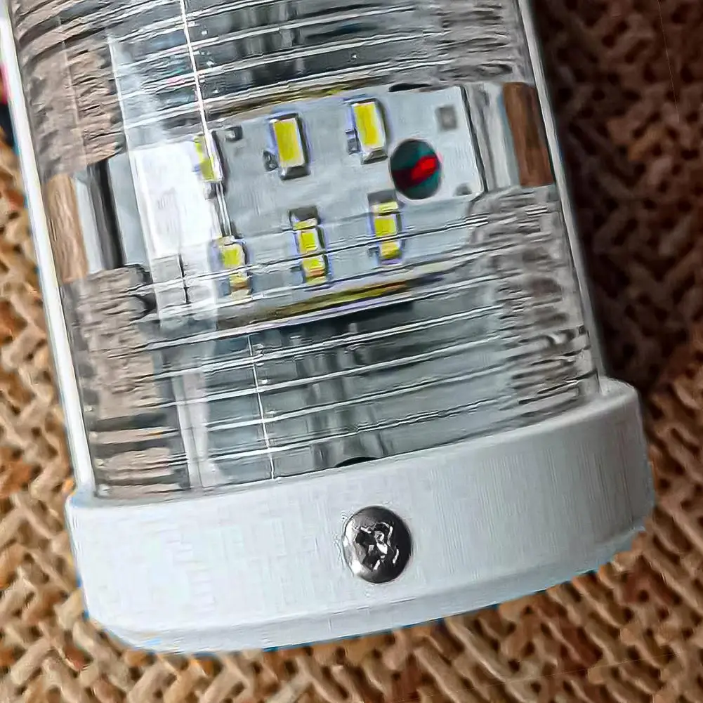

Navigation Light Compact Multifunction White LED Seawater Corrosion Transparent Lampshade Yacht Boat Accessories Navigation Ligh