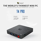 Beelink T4 Pro мини-ПК Intel Celeron N3350 1,1 ГГц до 2,4 ГГц 4 Гб64 ГБ Windows 10 HTPC ГГцтелефон двойной Wi-Fi BT4.0 поддержка 4K HDMI