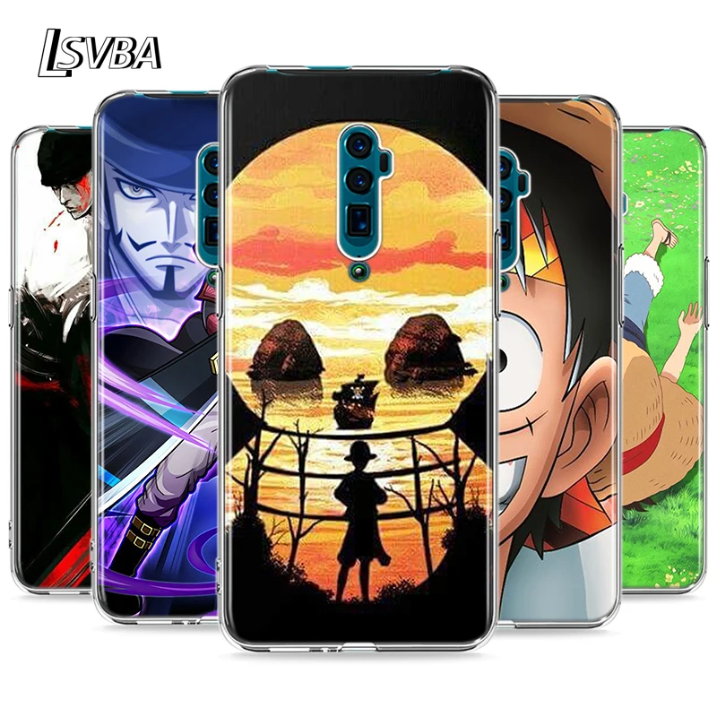 

Cover for OPPO Reno 4 3 Pro 10X Zoom 2 Z F ACE X2 Pro 5G Coque One Piece Anime Online for OPPO A5 A9 2020 Phone Case