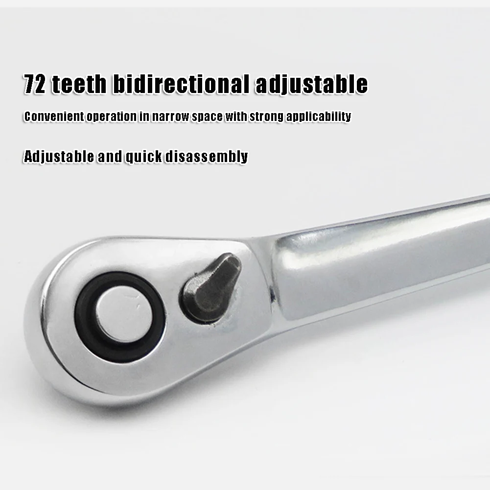 Двухсторонний мини-ключ с трещоткой торцевой ключ отвертка двухсторонний