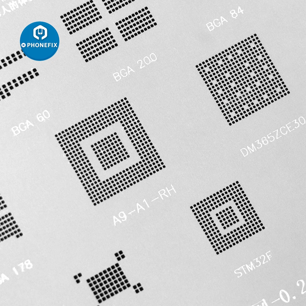 Универсальный дроны BGA трафарет реболлинг Трафарет Комплект для DJI Spark/Mavic