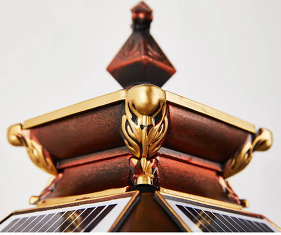 Купить Европейский СВЕТОДИОДНЫЙ Уличный настенный светильник с солнечной панелью, водонепроницаемый точечный светильник для сада, уличная насте...