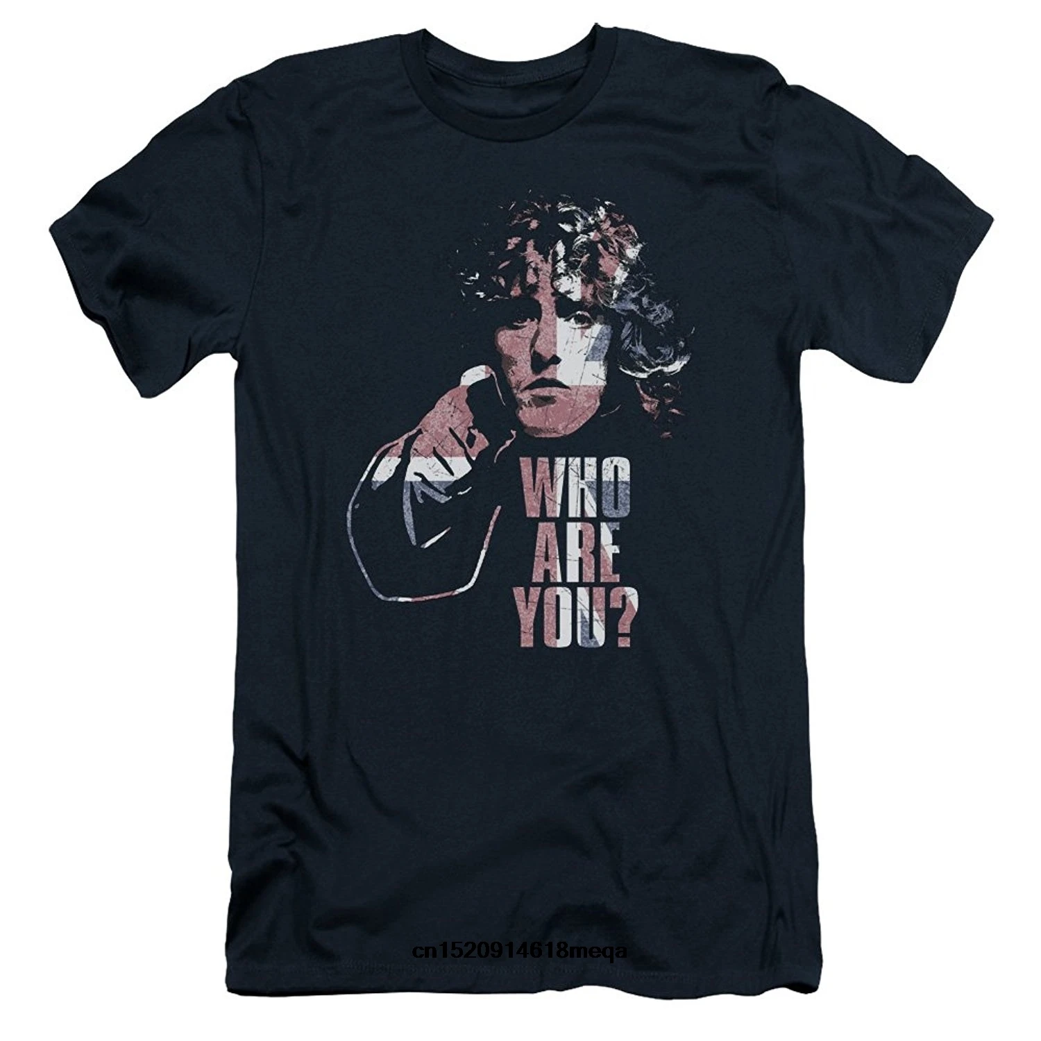 Смешные футболки с надписью The Who Для мужчин которые вы короткий рукав Футболка| |
