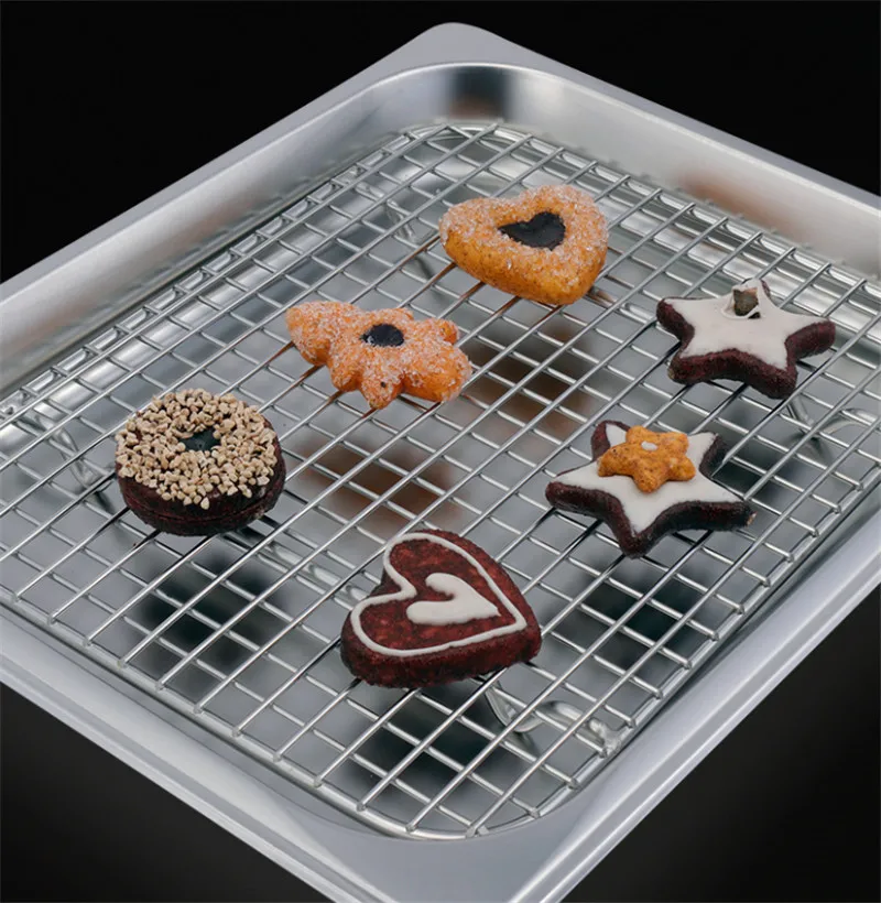 GN pan сетчатая сетка для барбекю из нержавеющей стали масляный стеллаж бассейна