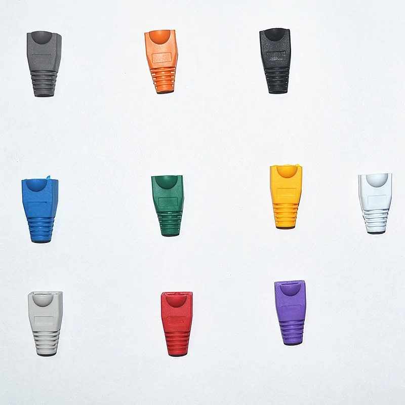 Многофункциональный RJ45 натяжения сапоги Ethernet разъем заглушка разъема Кепки