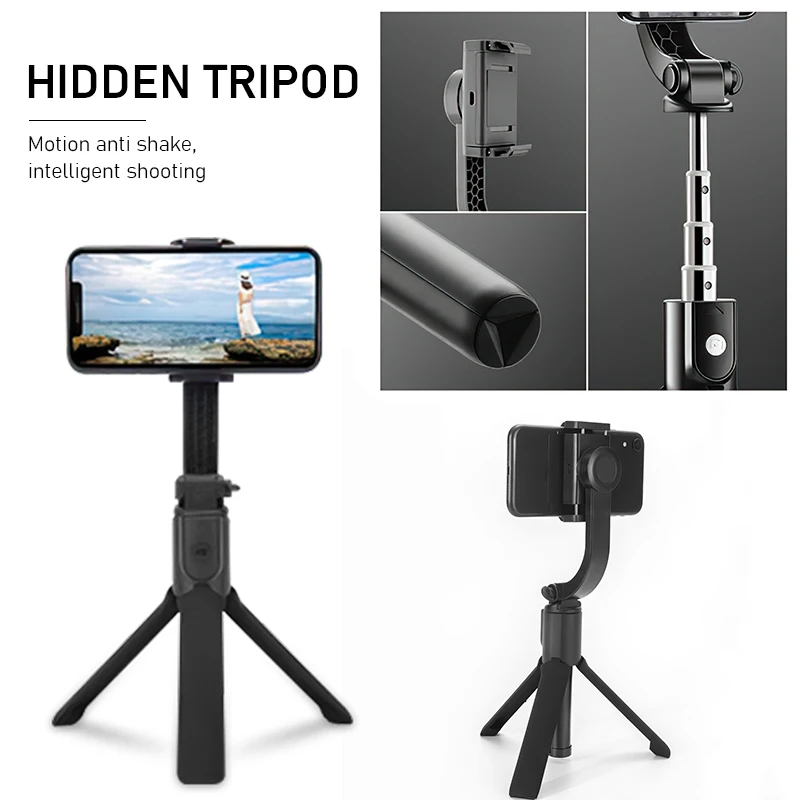 TRAVOR gimbal Стабилизатор Ручной для смартфона штатив селфи палка одноосный