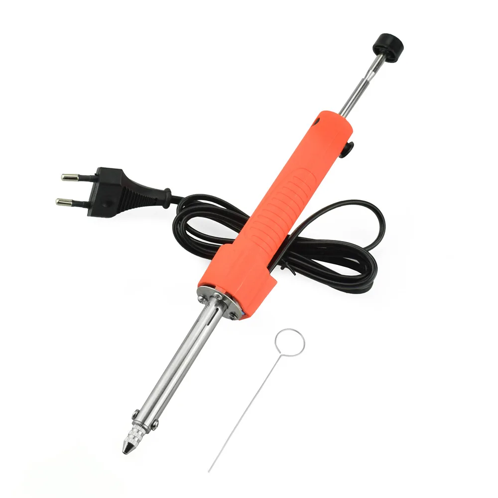 

HB-019 220V 36W Electric Soldering Iron Vacuum Solder Sucker Welding Desoldering Pump Soldering Iron Repair Tool EU Stock 2 IN 1