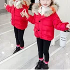 Куртка детская осенне-зимняя с начесом, на мальчика и девочку