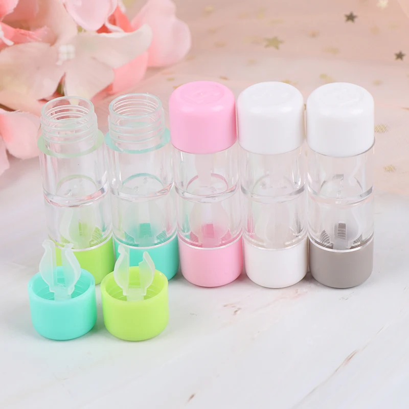 1 шт. 5 видов цветов чехол для объектива защитная коробка косметический держатель