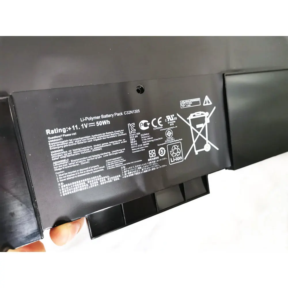 НОВЫЙ аккумулятор для ноутбука C32N1305 для ASUS Zenbook UX301 UX301L UX301LA C4003HUX301LA4500 UX301LA-1A UX301LA-1B UX301LA-C4006H (art.: 3920cdf2fbd21) - 3920cdf2fbd21