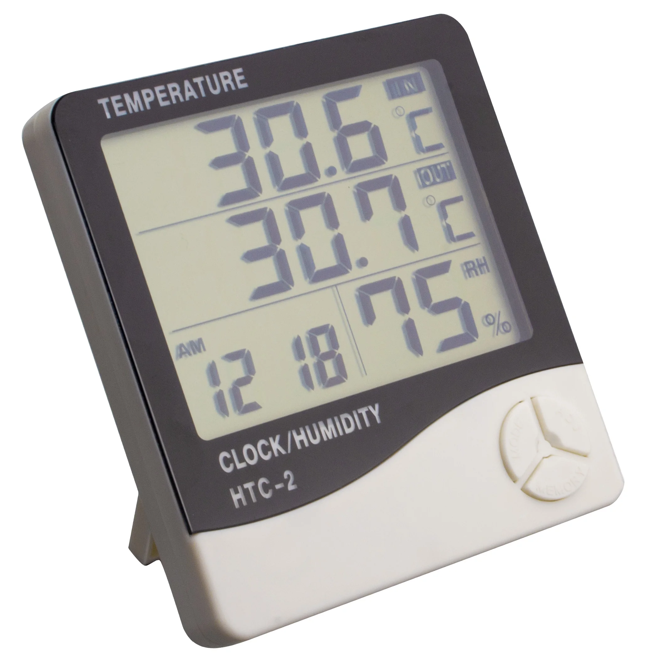 HTC-2 электронный термометр цифровой ЖК-дисплей двойной Температура гигрометром