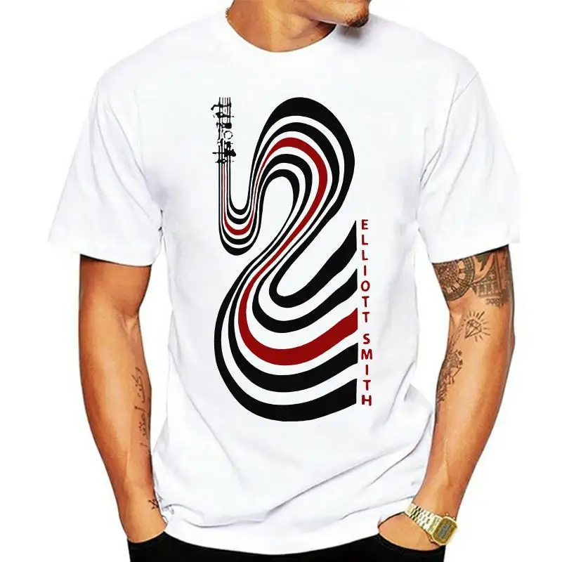 

Elliott Smith Figure 8 White Tee T-shirt Mens sz S-3XL