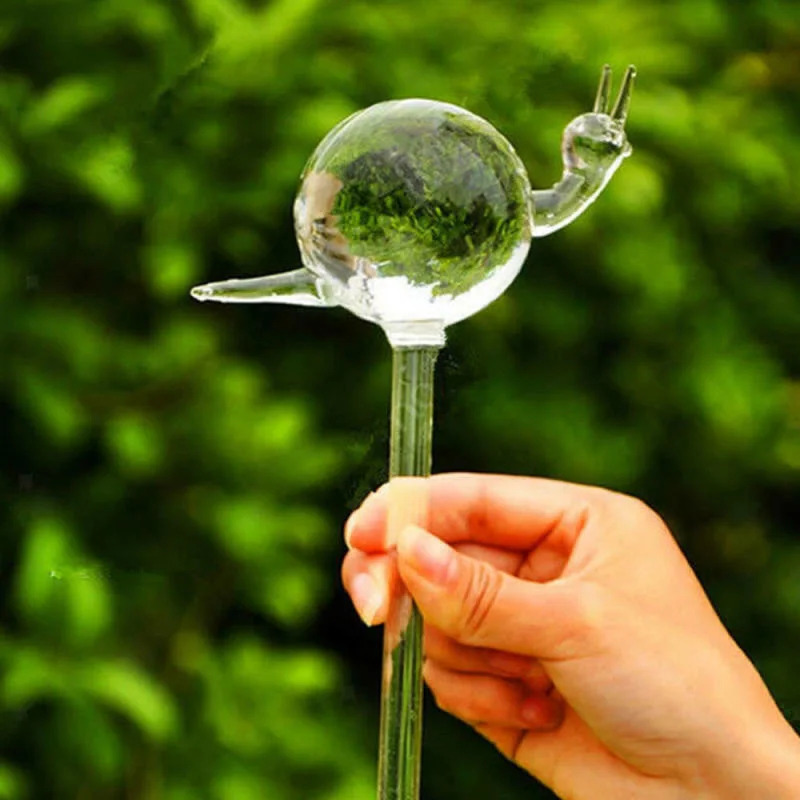

Self Watering Globe Plant Flower Water Bulbs Animal Shape Glass Home Decor