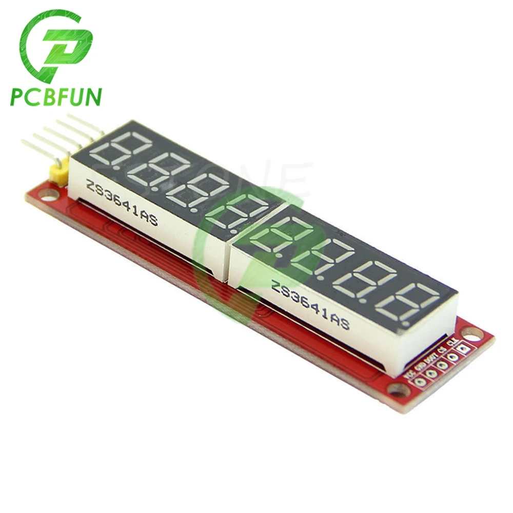 Красный Макс 72198 бит светодиодный модуль дисплея цифровая трубка для Arduino SPI