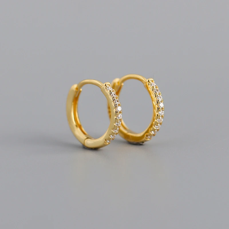 Милые круглые серьги кольца SIPENGJEL золотые и Серебристые геометрические