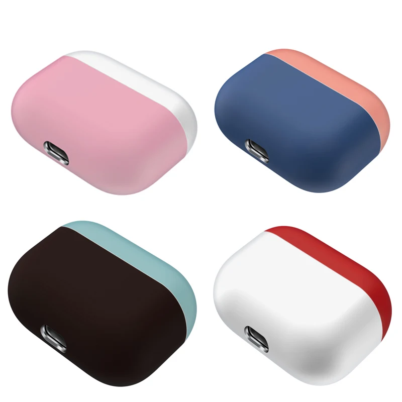 Ультратонкий силиконовый чехол для AirPods Pro 3, чехол для зарядки, защитный чехол для AirPods, разноцветный чехол для Airpods Pro, аксессуары