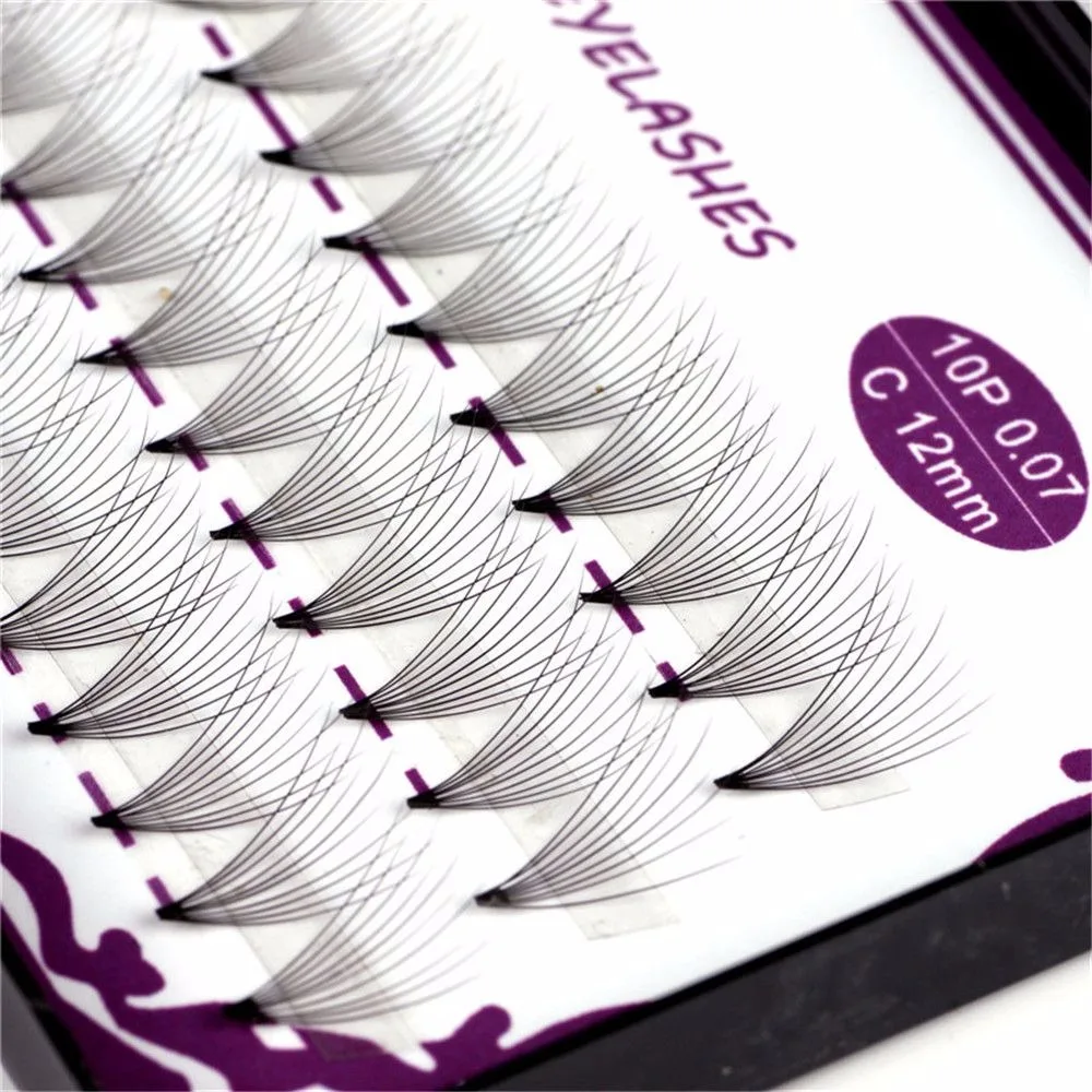 

60pcs Grafting Fake False Eyelashes Professional Makeup Individual Cluster EyeLashes eyelash extension individual eyelash bunche